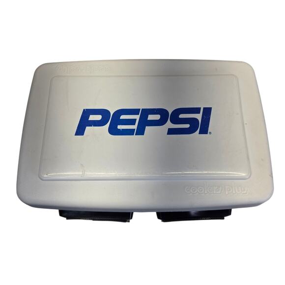 Vtg Pepsi 90s Cooler with‎ Audio Speakers Aux Vintage Y2K Loud Working Beach - Picture 2 of 12